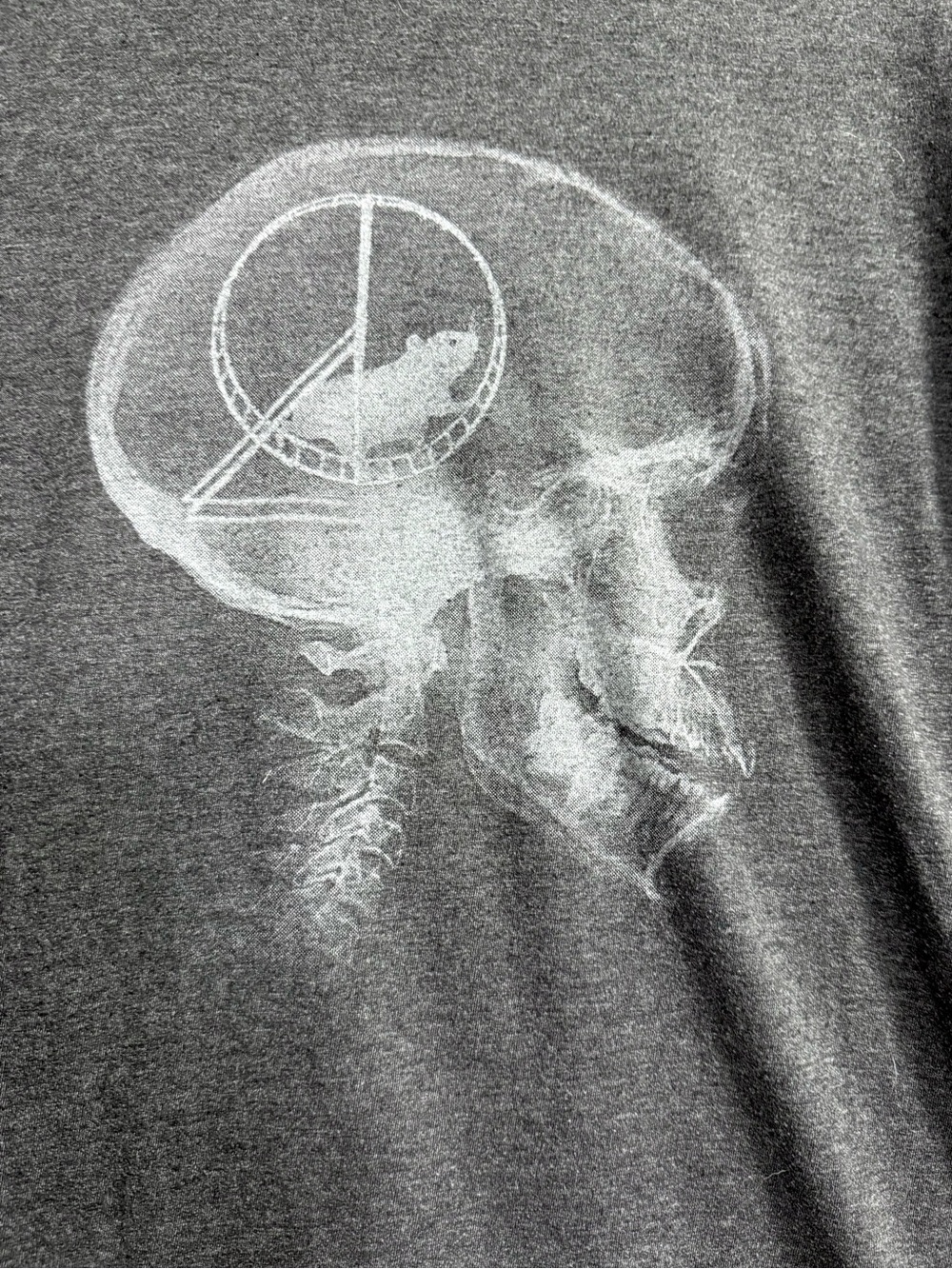 Hamster Head Scan Graphic T-Shirt Size M